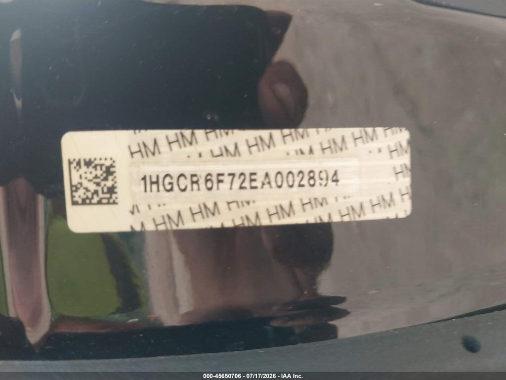 1HGCR6F72EA002894 2014 HONDA ACCORD HYBRID photo no. 9
