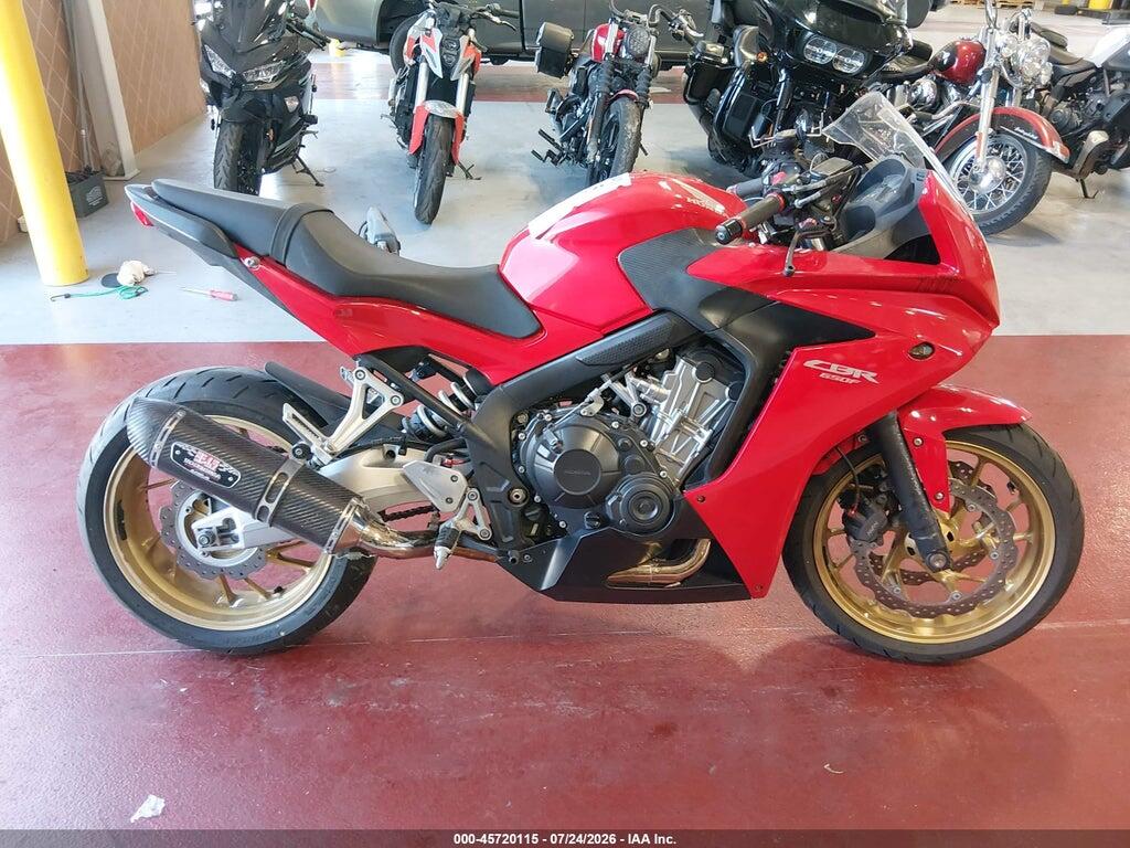 MLHRC7411E5000073 2014 HONDA CBR650 photo no. 12