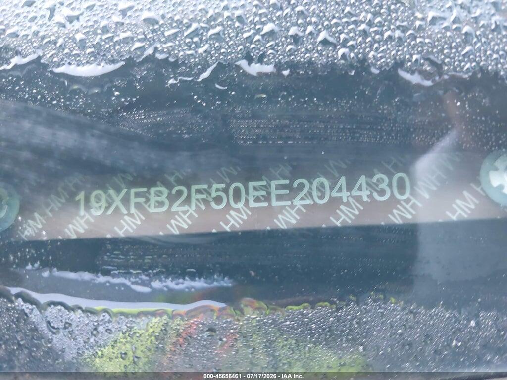 19XFB2F50EE204430 2014 HONDA CIVIC photo no. 9