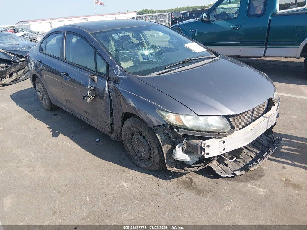 2HGFB2F51EH528024 2014 HONDA CIVIC photo no. 1
