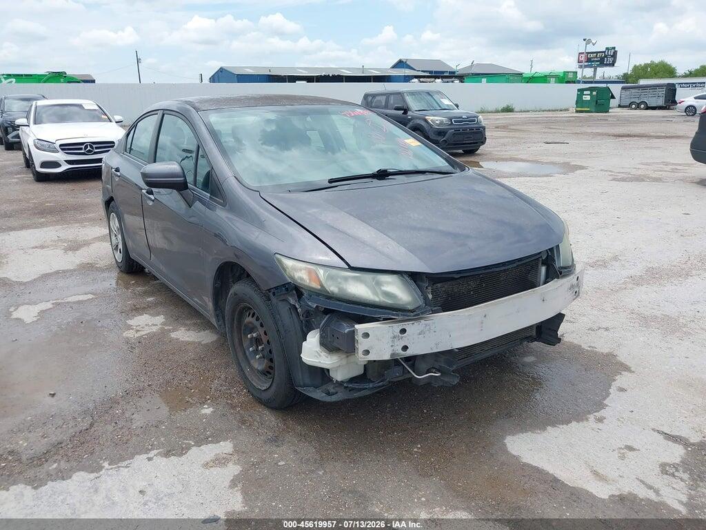 2HGFB2F57EH506058 2014 HONDA CIVIC photo no. 1
