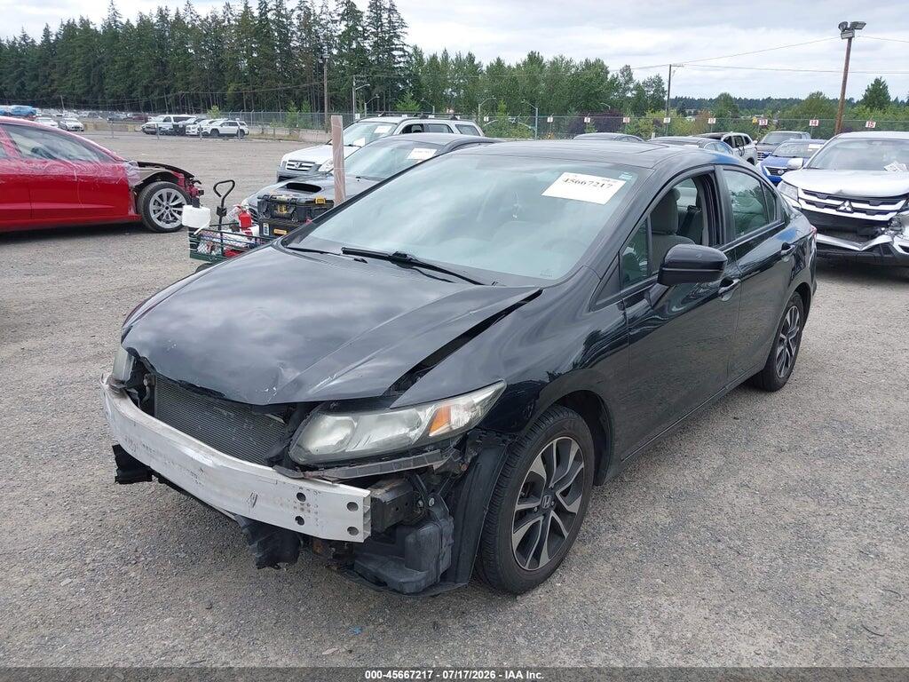 19XFB2F84EE022966 2014 HONDA CIVIC photo no. 2
