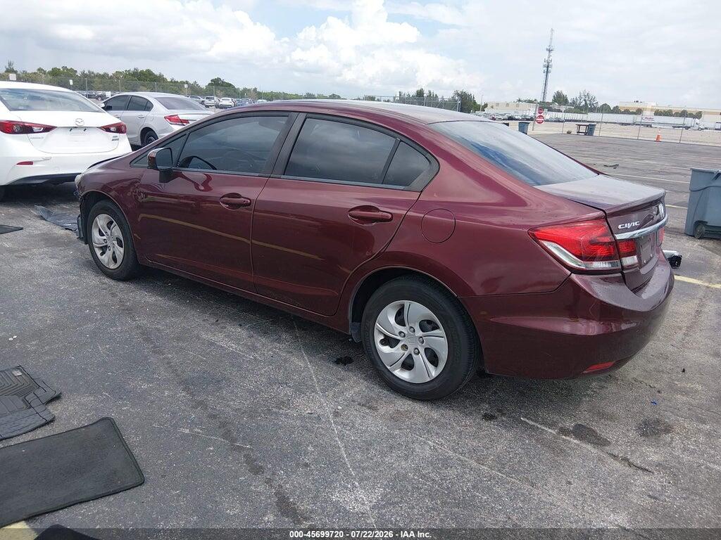 19XFB2F58EE080066 2014 HONDA CIVIC photo no. 3