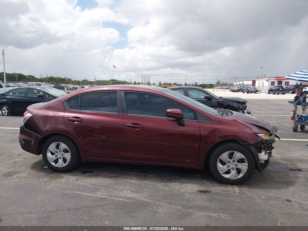 19XFB2F58EE080066 2014 HONDA CIVIC photo no. 6