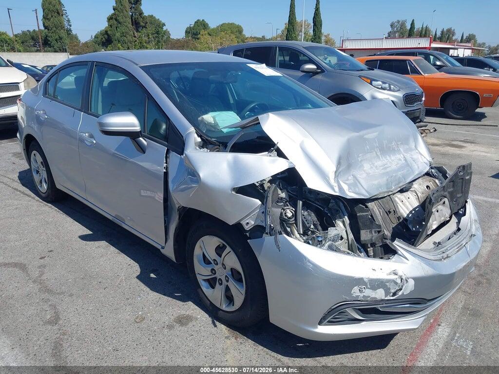 19XFB2F54EE238046 2014 HONDA CIVIC photo no. 1