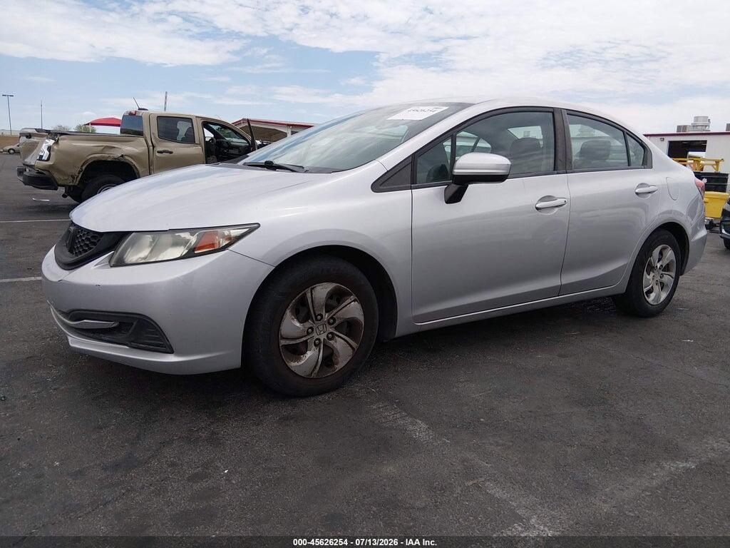 19XFB2E54EE055537 2014 HONDA CIVIC photo no. 2