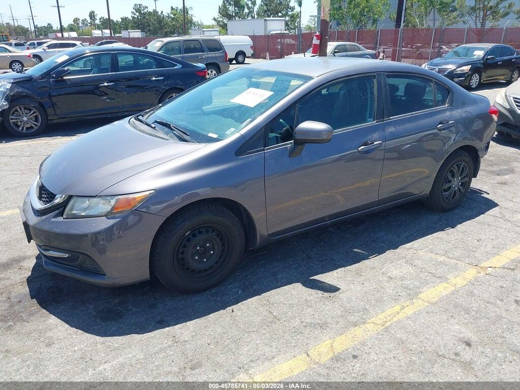 19XFB2F53EE024665 2014 HONDA CIVIC photo no. 2