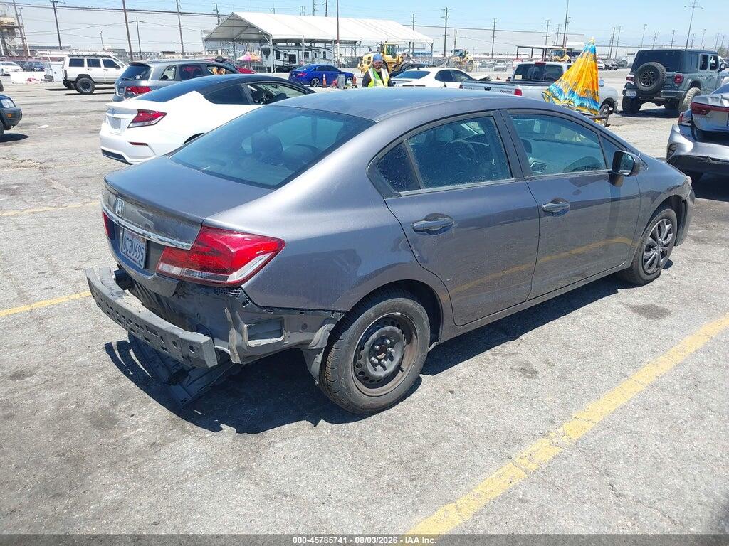 19XFB2F53EE024665 2014 HONDA CIVIC photo no. 4