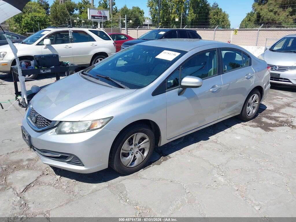 19XFB2F50EE202323 2014 HONDA CIVIC photo no. 2
