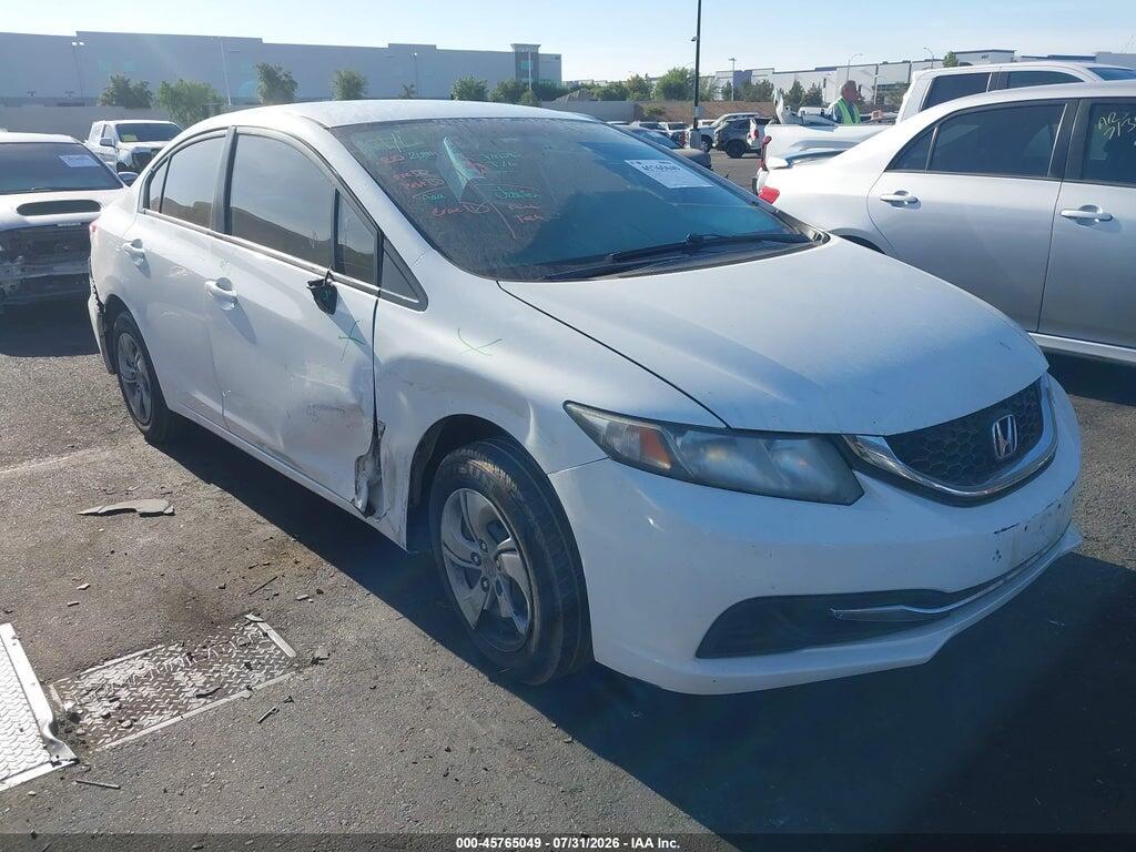 19XFB2F52EE204543 2014 HONDA CIVIC photo no. 1
