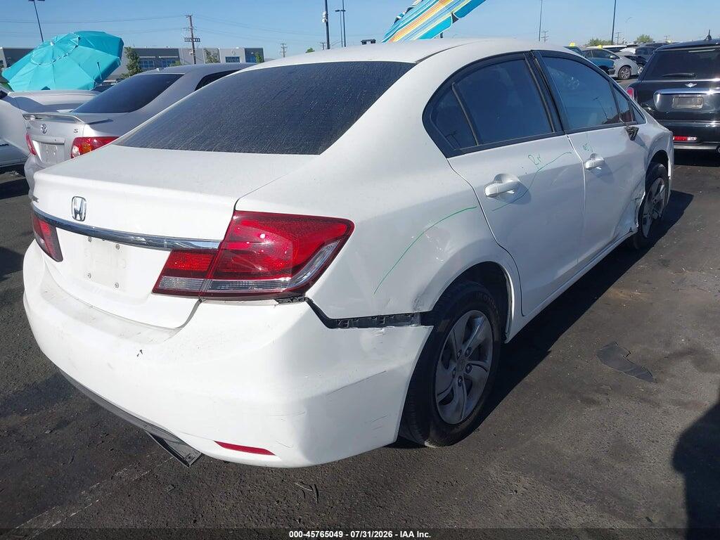 19XFB2F52EE204543 2014 HONDA CIVIC photo no. 4