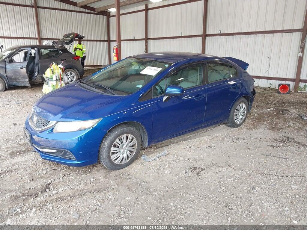 19XFB2F56EE008346 2014 HONDA CIVIC photo no. 2