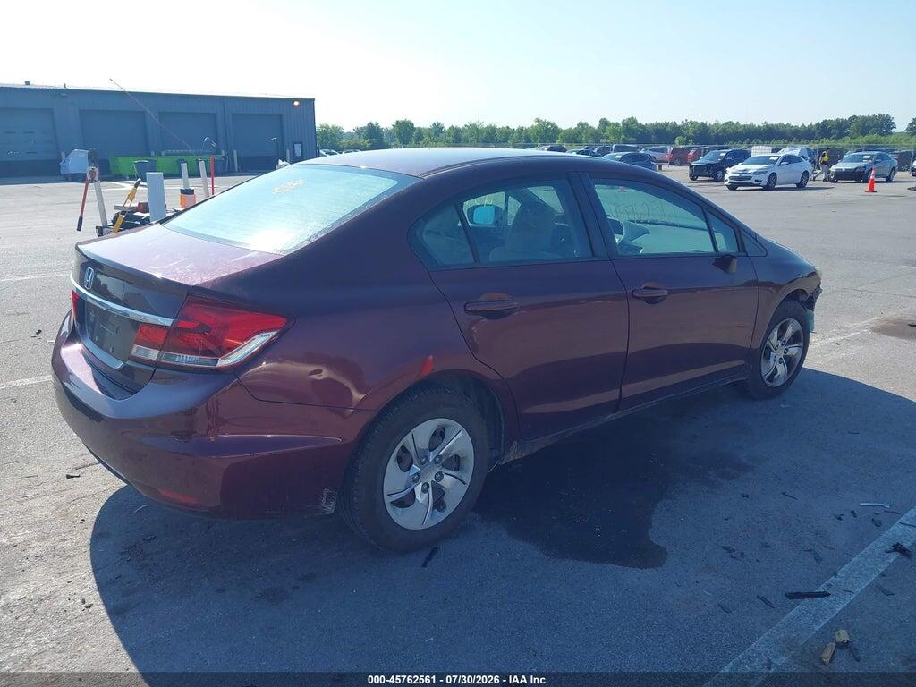 19XFB2F53EE022818 2014 HONDA CIVIC photo no. 4