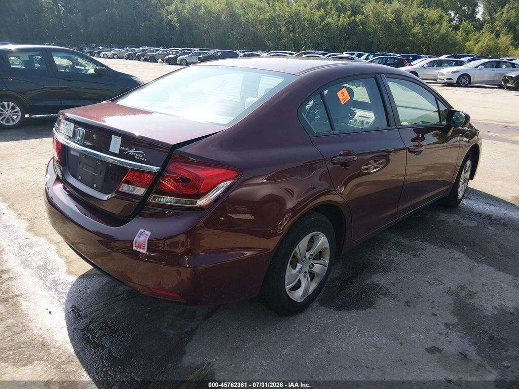 19XFB2F56EE031819 2014 HONDA CIVIC photo no. 4