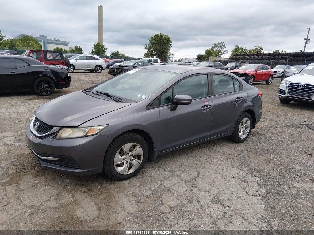19XFB2F53EE256781 2014 HONDA CIVIC photo no. 2