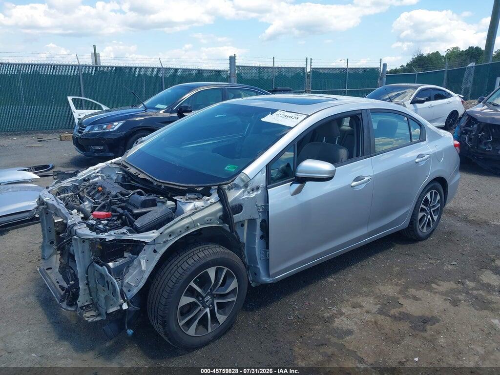 19XFB2F81EE250892 2014 HONDA CIVIC photo no. 2