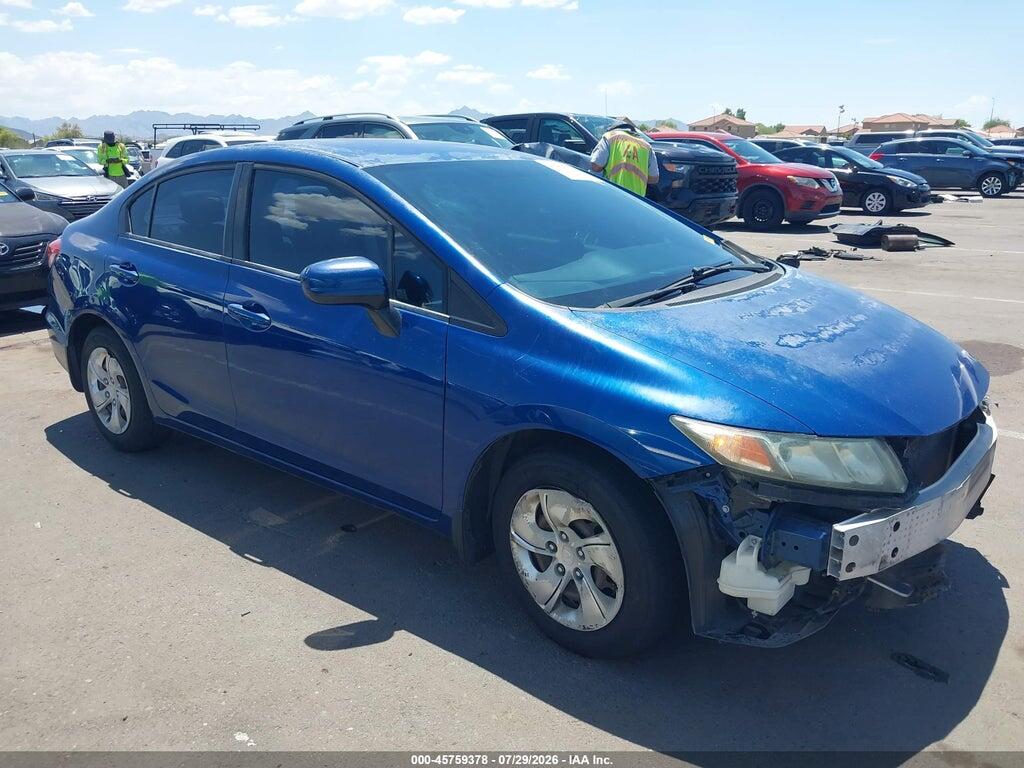 19XFB2F51EE083455 2014 HONDA CIVIC photo no. 1
