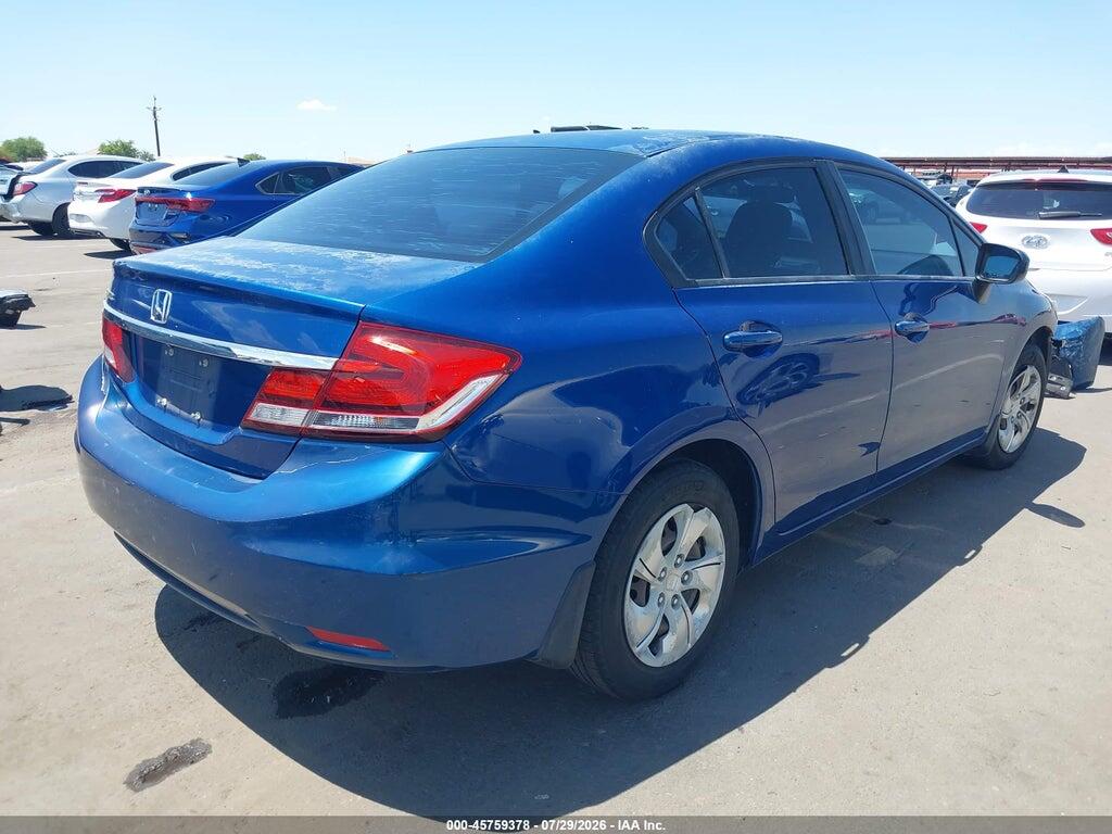 19XFB2F51EE083455 2014 HONDA CIVIC photo no. 4