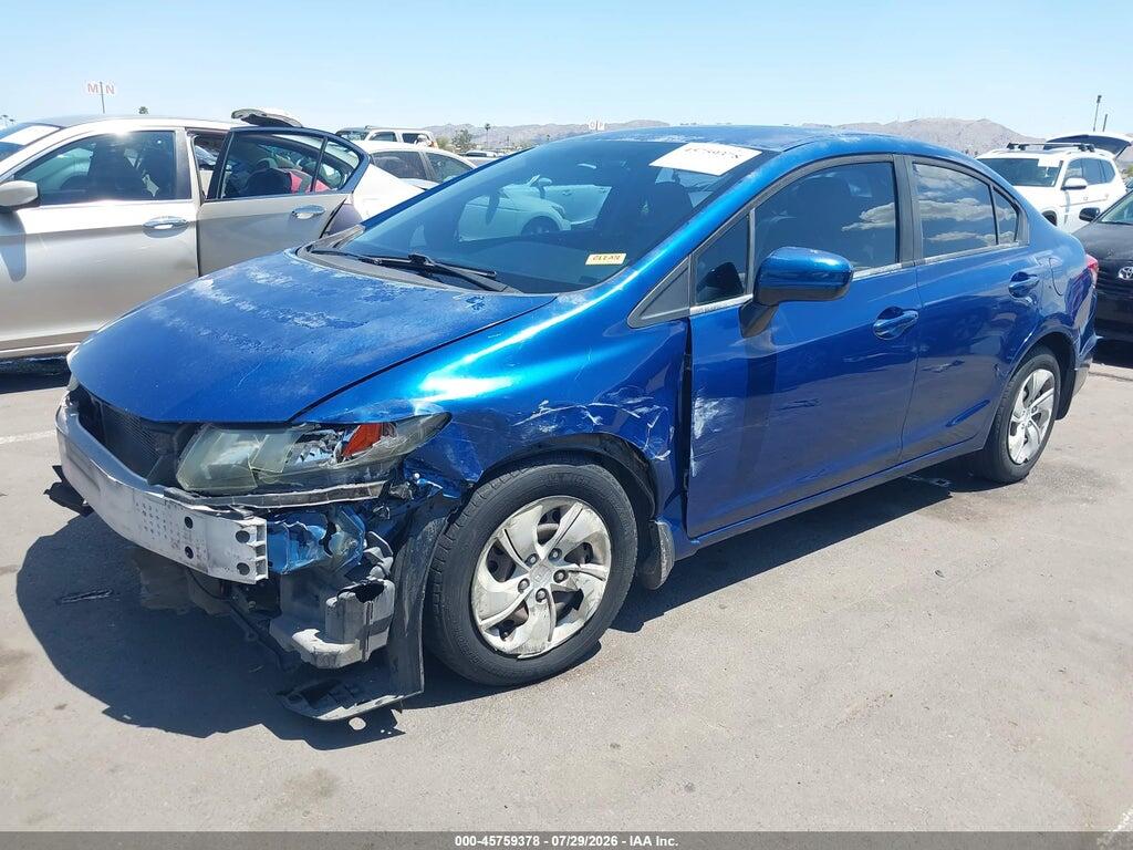 19XFB2F51EE083455 2014 HONDA CIVIC photo no. 6