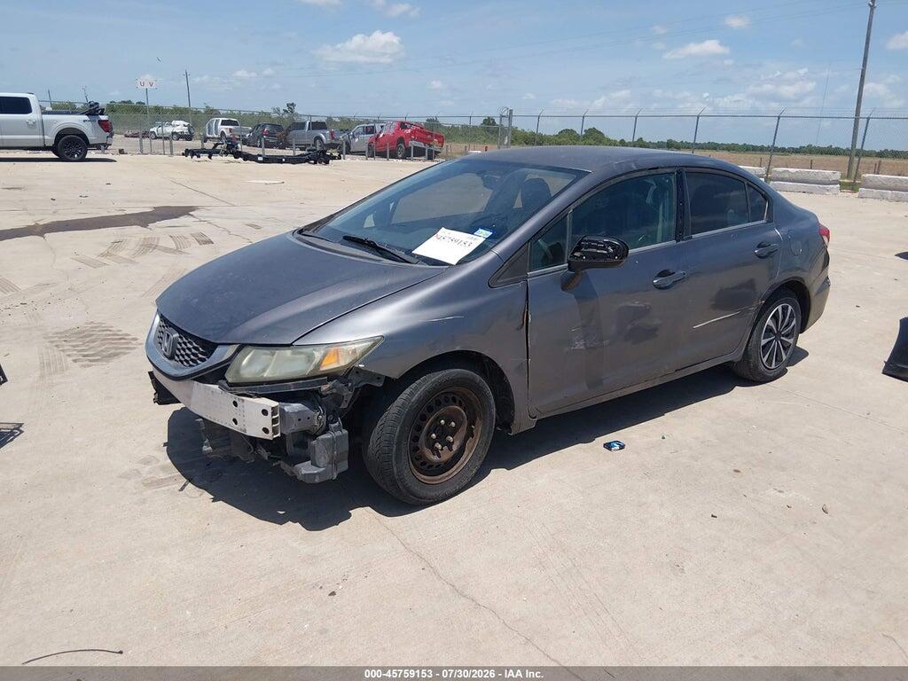 19XFB2F51EE204758 2014 HONDA CIVIC photo no. 2