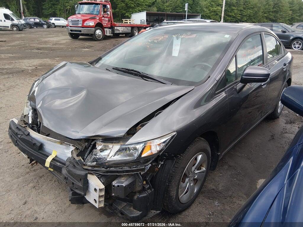 19XFB2E54EE049303 2014 HONDA CIVIC photo no. 2