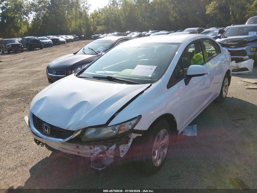 19XFB2F52EE032479 2014 HONDA CIVIC photo no. 2
