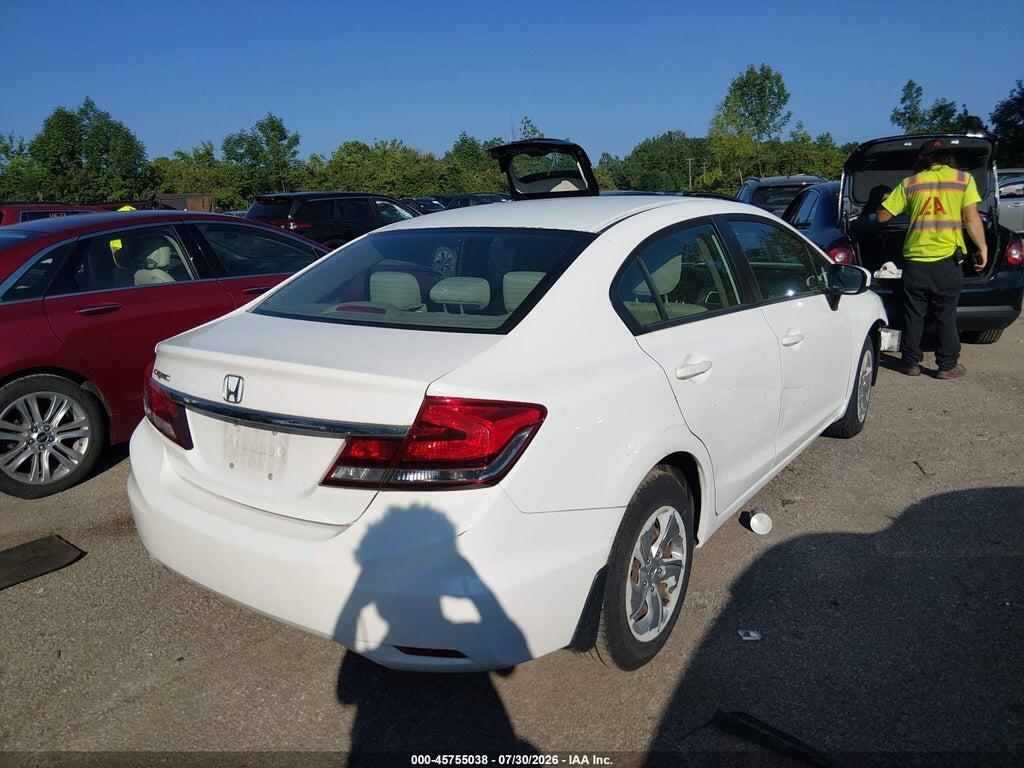 19XFB2F52EE032479 2014 HONDA CIVIC photo no. 4