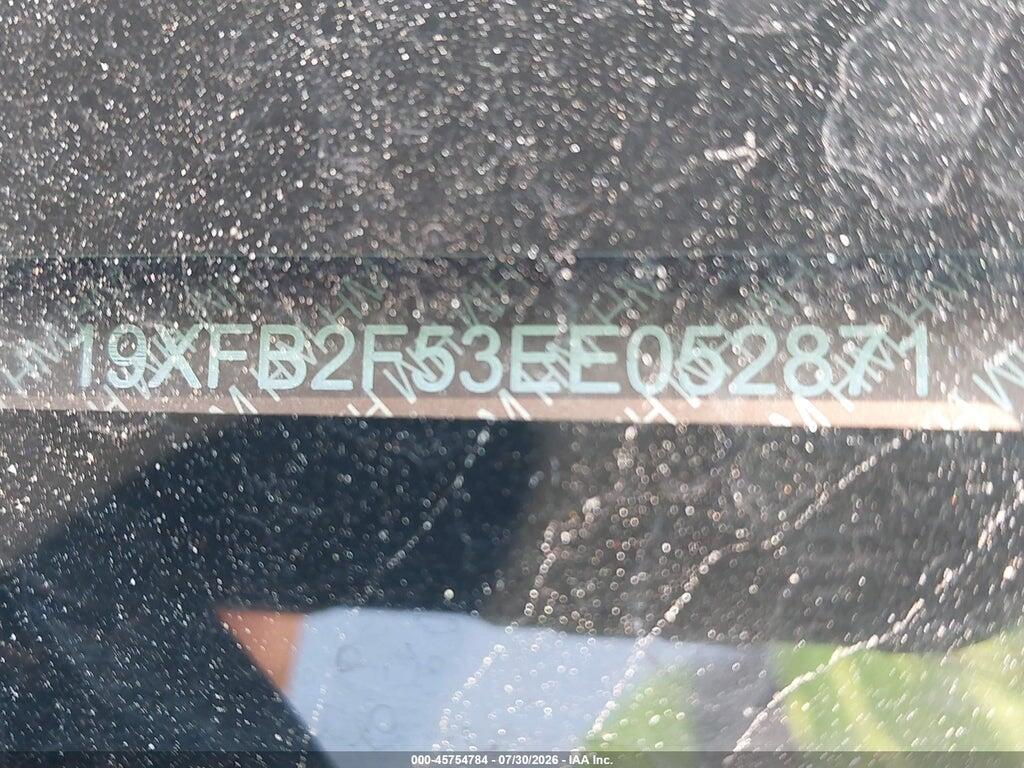 19XFB2F53EE052871 2014 HONDA CIVIC photo no. 9