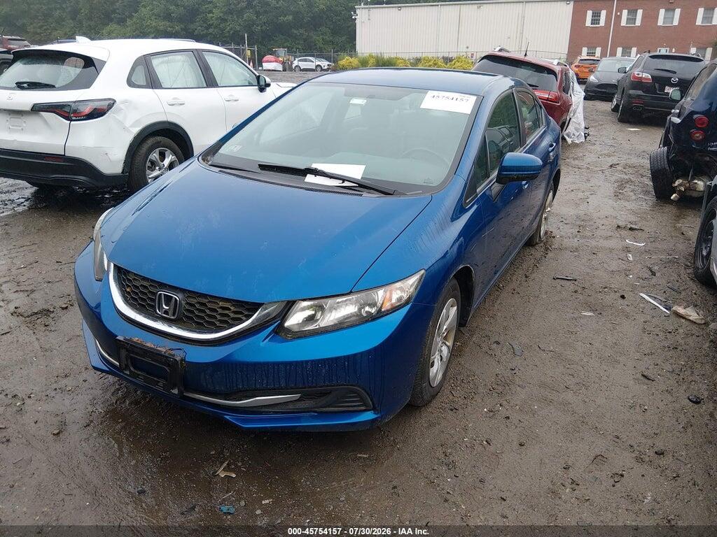 2HGFB2F59EH527185 2014 HONDA CIVIC photo no. 2