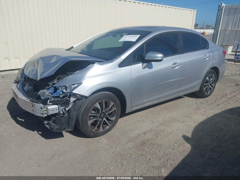 19XFB2F81EE260869 2014 HONDA CIVIC photo no. 2