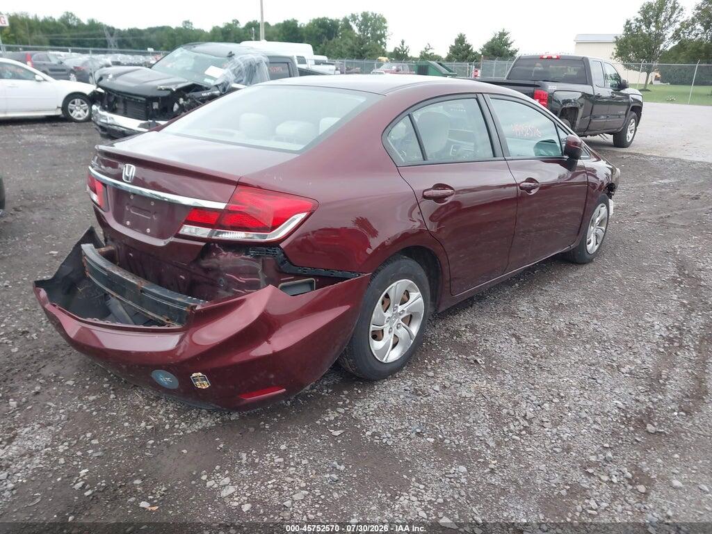19XFB2F54EE244851 2014 HONDA CIVIC photo no. 4