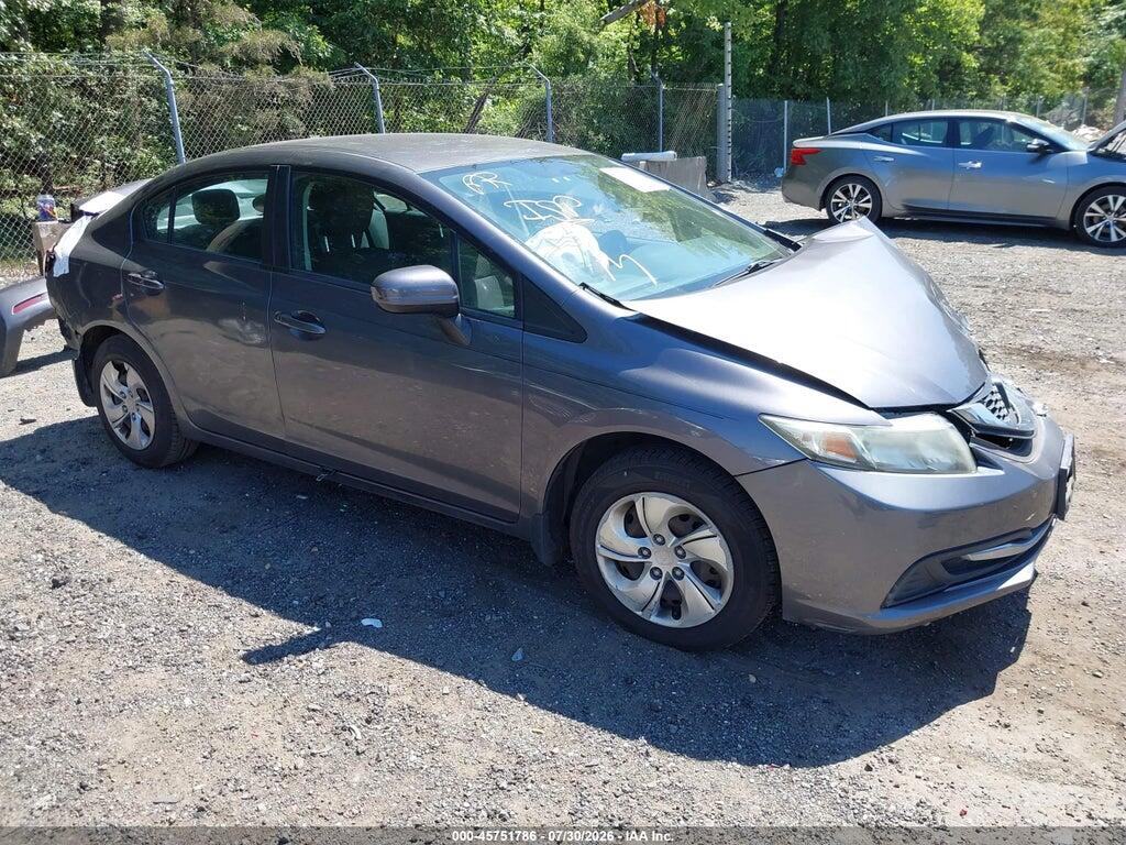 19XFB2F52EE258375 2014 HONDA CIVIC photo no. 1