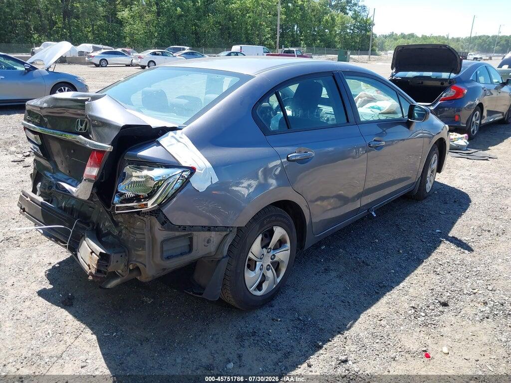 19XFB2F52EE258375 2014 HONDA CIVIC photo no. 4