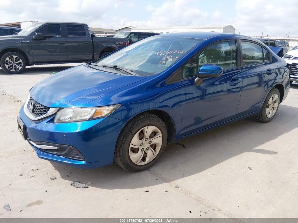 19XFB2F53EE267523 2014 HONDA CIVIC photo no. 2