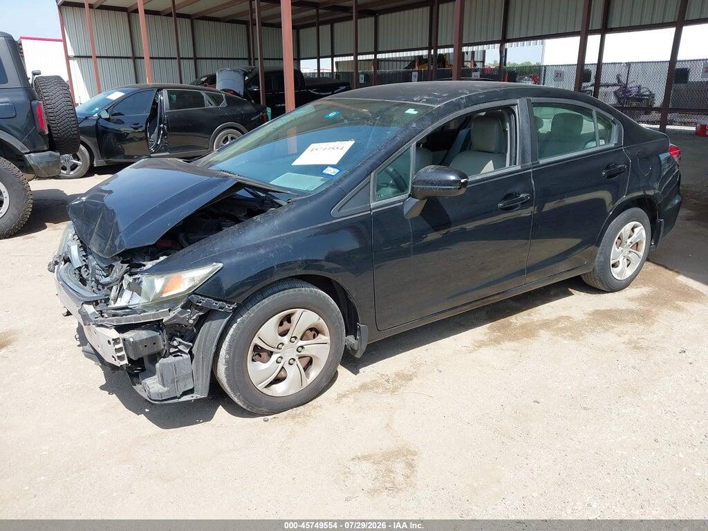 19XFB2F5XEE024887 2014 HONDA CIVIC photo no. 2