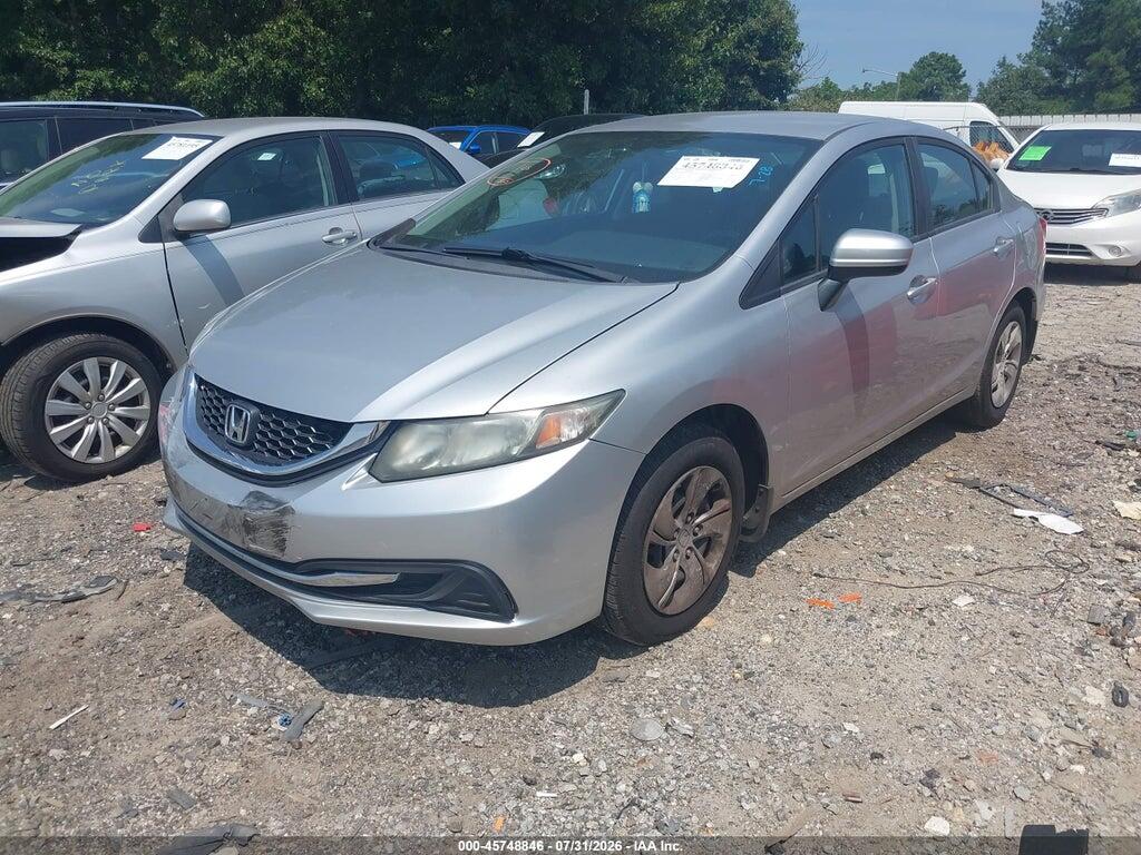 19XFB2F50EE047367 2014 HONDA CIVIC photo no. 2