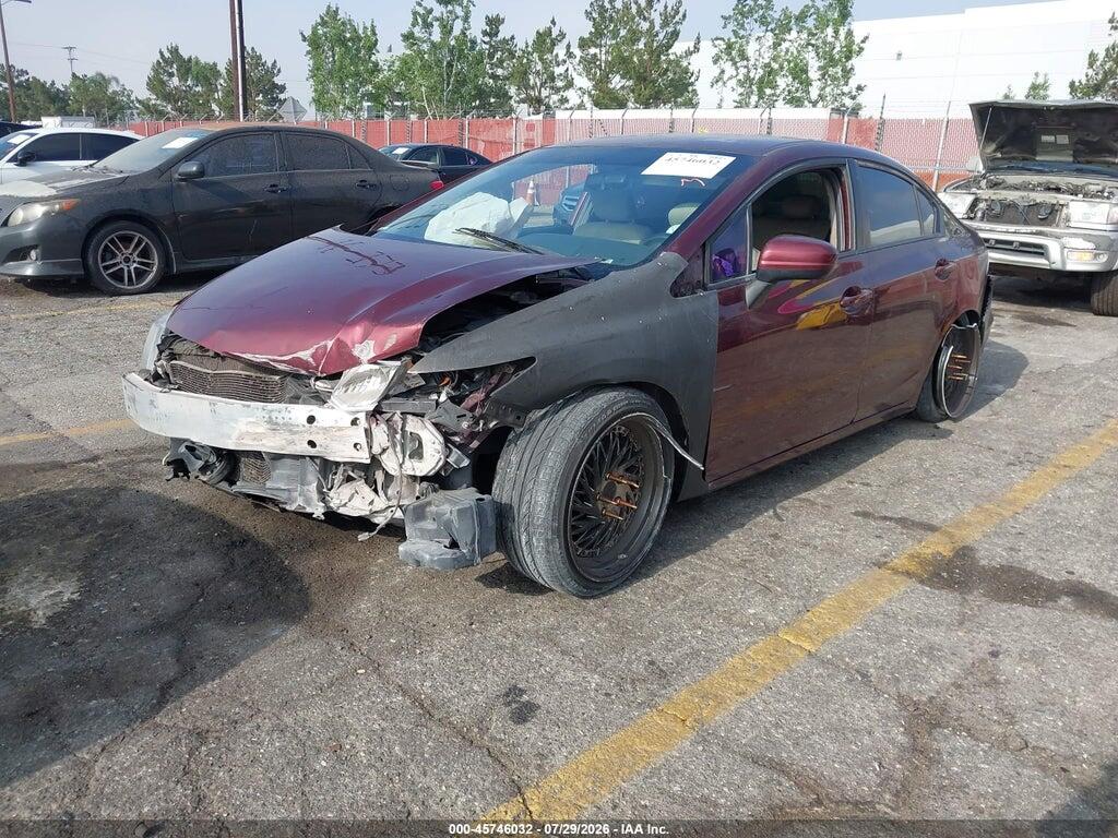 19XFB2F55EE262047 2014 HONDA CIVIC photo no. 2