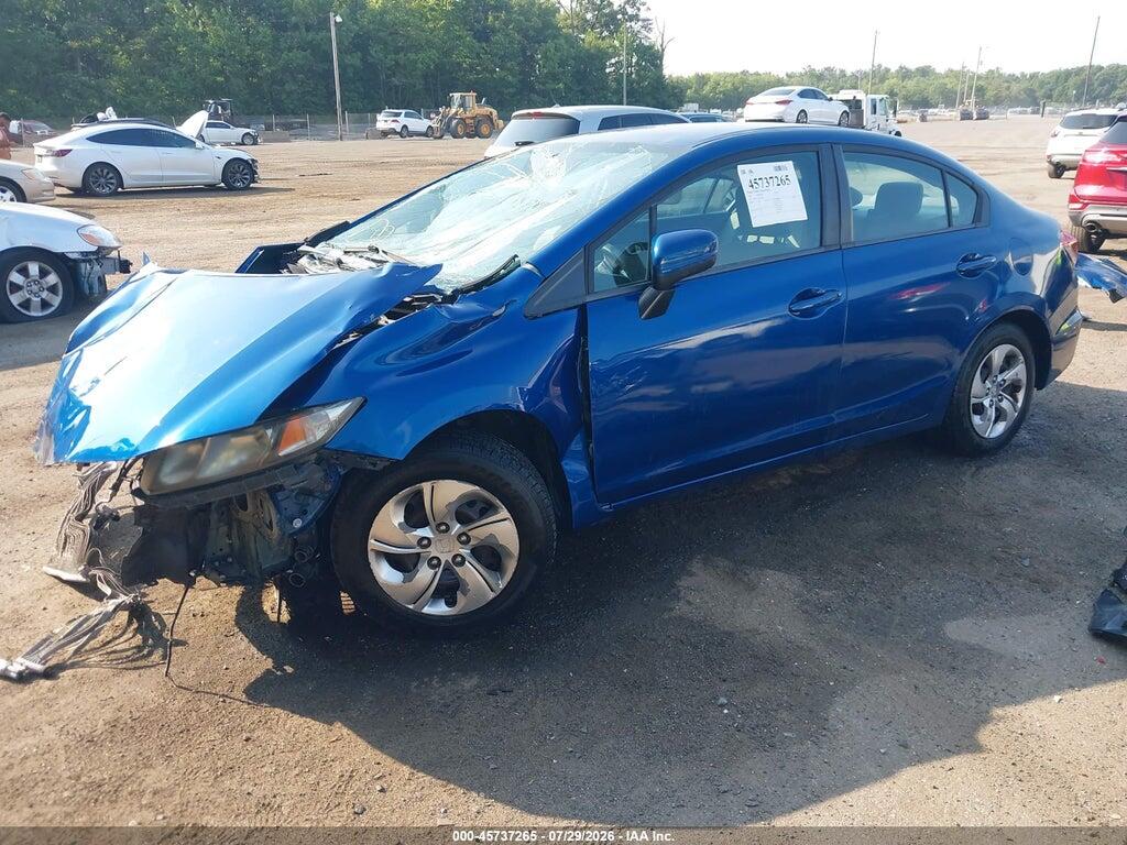 19XFB2F57EE062822 2014 HONDA CIVIC photo no. 2