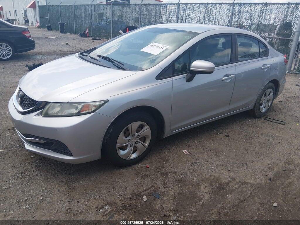 2HGFB2F5XEH551124 2014 HONDA CIVIC photo no. 2