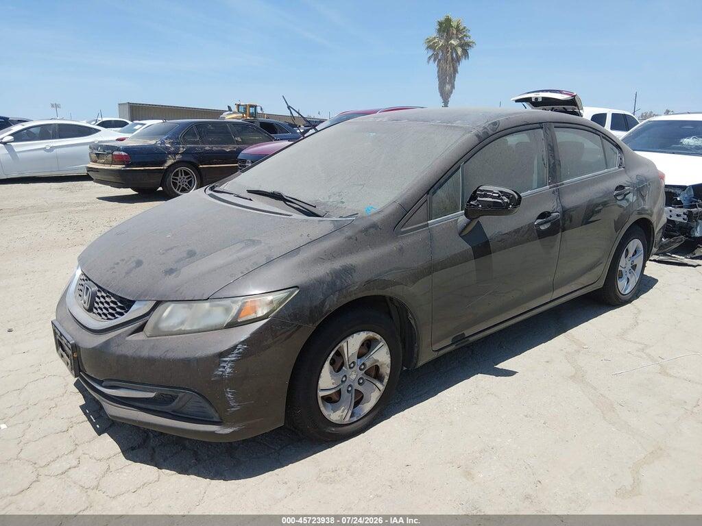 2HGFB2F54EH528311 2014 HONDA CIVIC photo no. 2