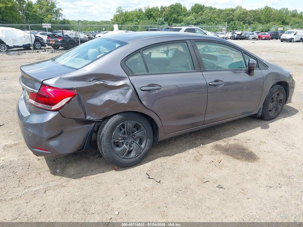 19XFB2F57EE263751 2014 HONDA CIVIC photo no. 4