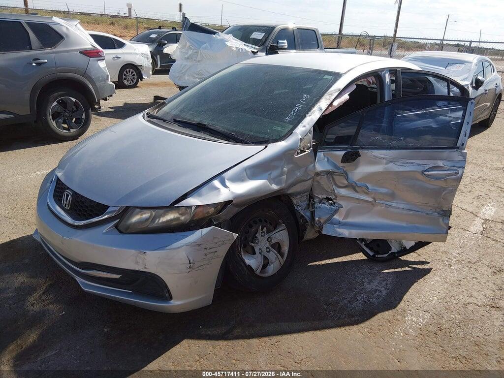19XFB2F52EE024611 2014 HONDA CIVIC photo no. 2