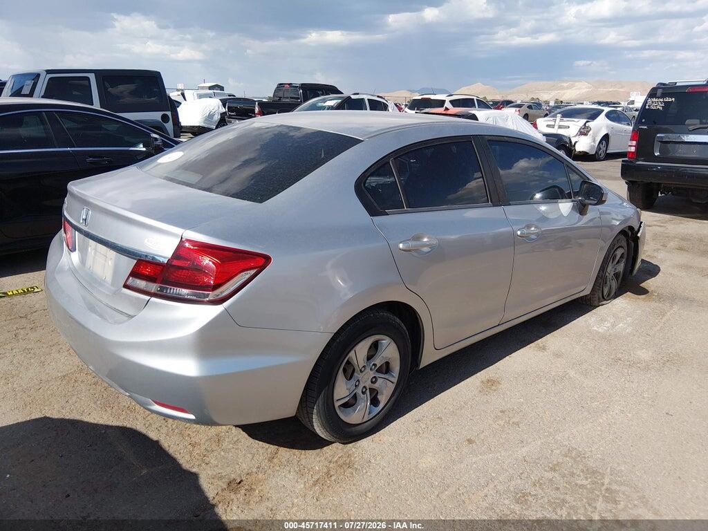 19XFB2F52EE024611 2014 HONDA CIVIC photo no. 4