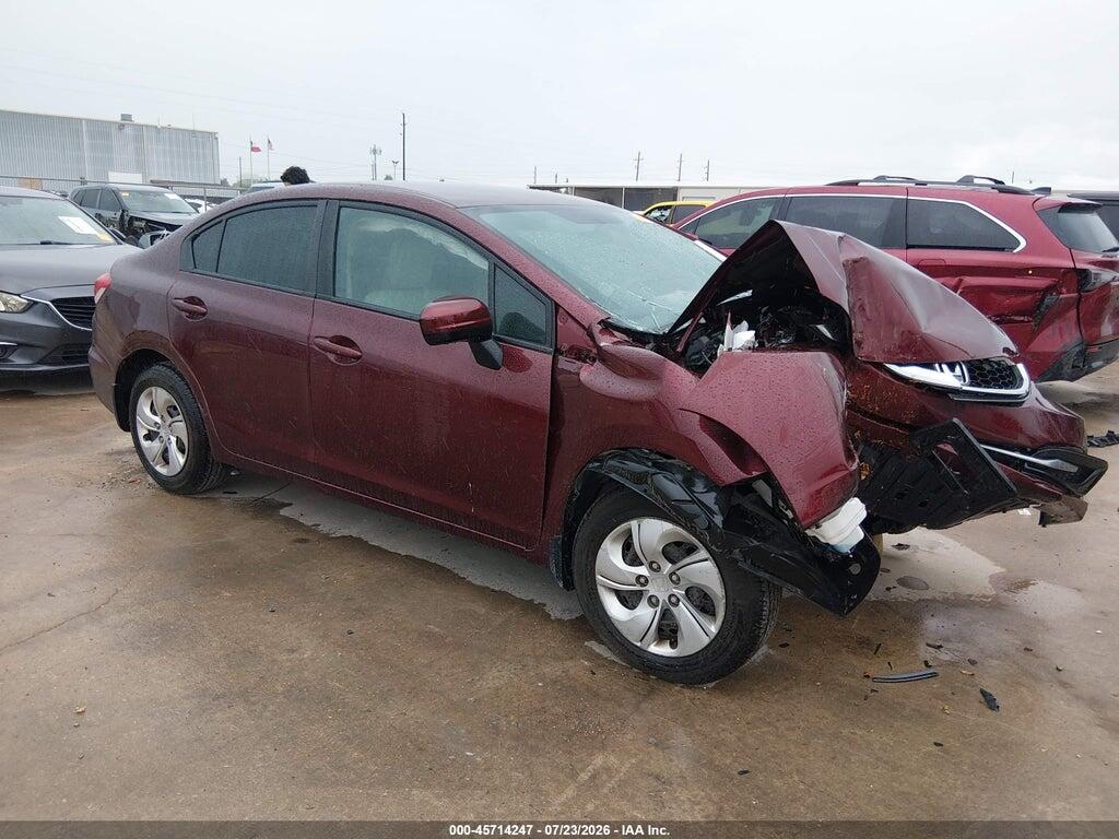 19XFB2F56EE035496 2014 HONDA CIVIC photo no. 1