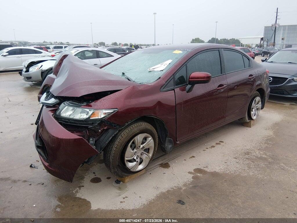 19XFB2F56EE035496 2014 HONDA CIVIC photo no. 2