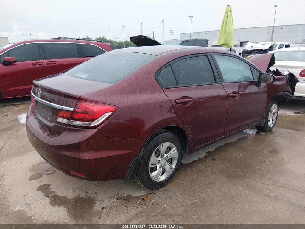 19XFB2F56EE035496 2014 HONDA CIVIC photo no. 4