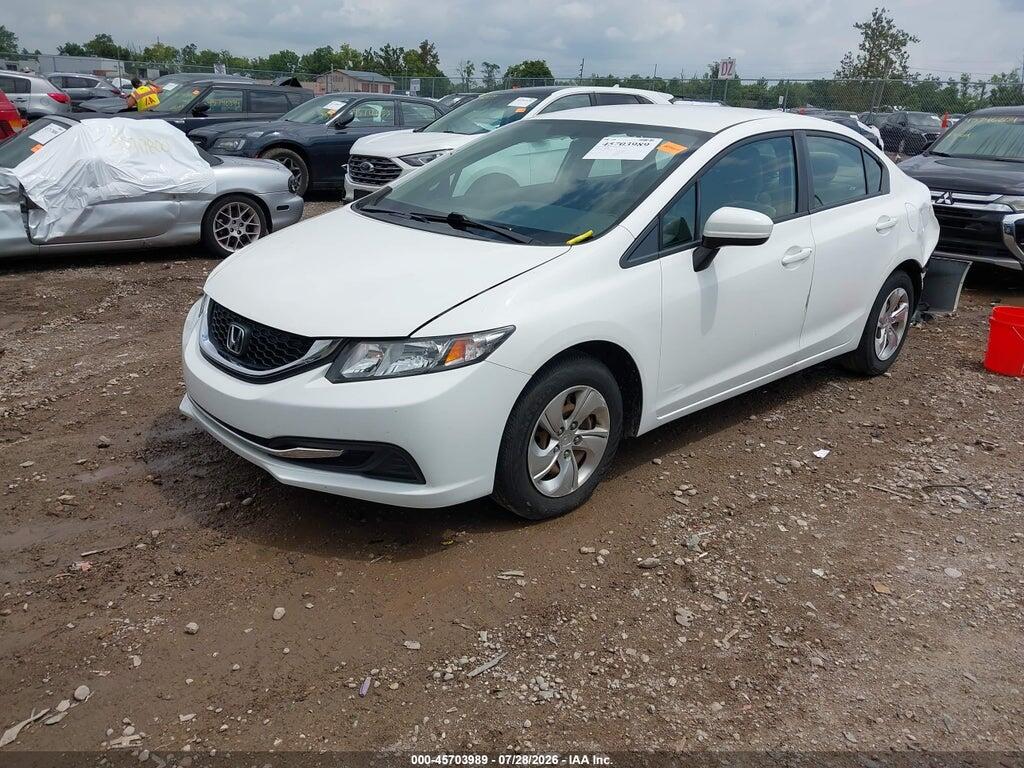 19XFB2F53EE034046 2014 HONDA CIVIC photo no. 2