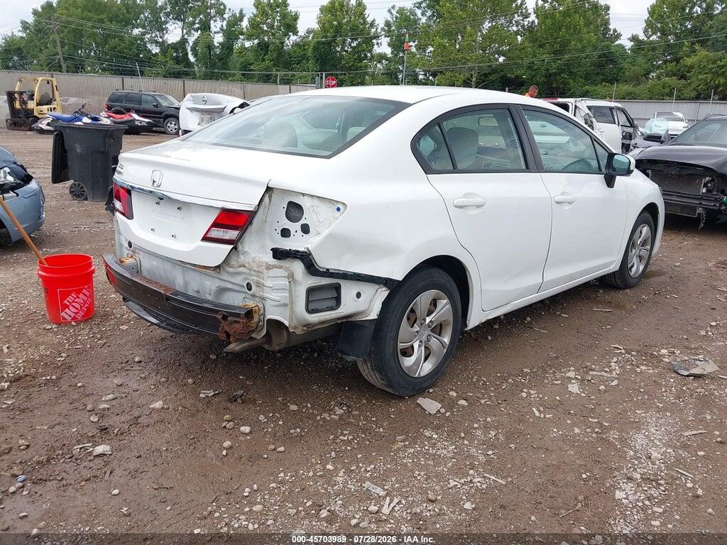 19XFB2F53EE034046 2014 HONDA CIVIC photo no. 4