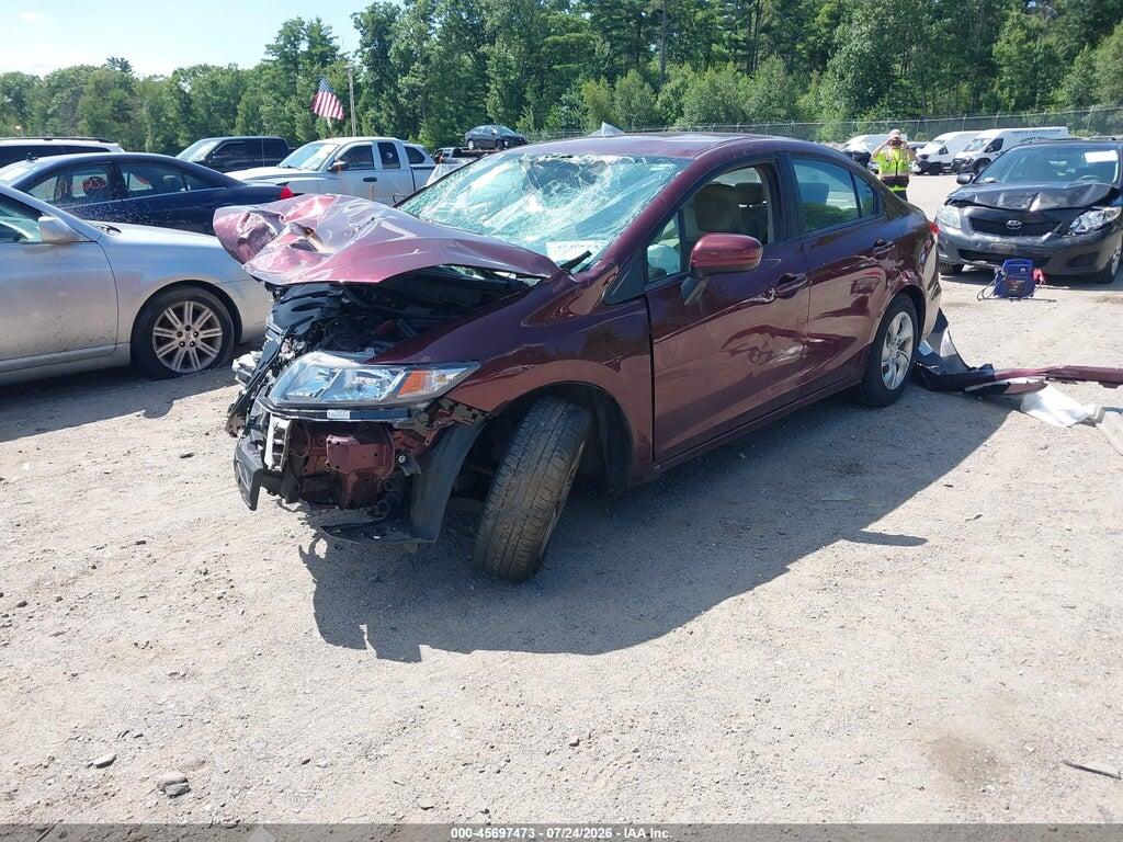 2HGFB2F51EH534759 2014 HONDA CIVIC photo no. 2