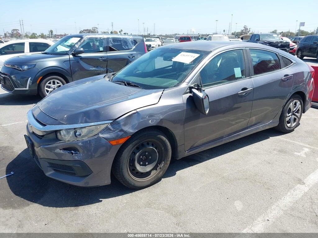 2HGFC2F58HH539491 2017 HONDA CIVIC photo no. 2